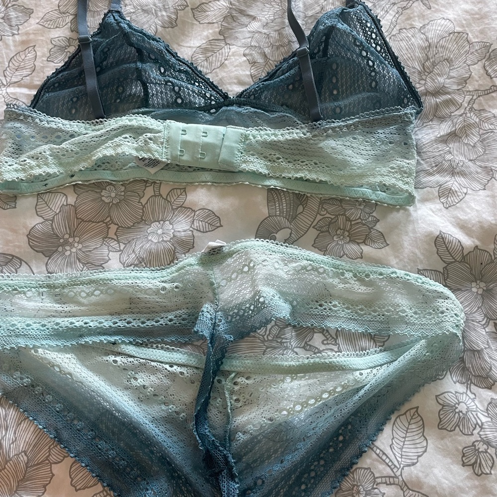 Calvin Klein Bralette and Thong